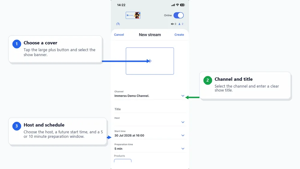 Add the show details on iPhone